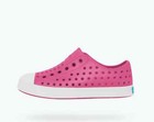 New Original Native Jefferson Toddler Kids Slip On Shoes - Hollywood Pink