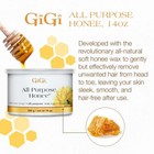 Gigi All Purpose Honee Hair Removal Wax 14 Oz Honey Infused Smooth Skin