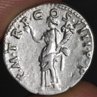 Emperor Trajan Denarius 101ad Ancient Roman Empire Silver Coin Pax Choice Vf