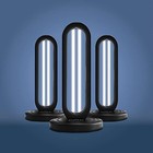 Uv Sanitizer Lamp  Uvc Disinfection Light With 3-speed Timer   Remote For Baby