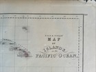 Antique 1859 Gall   Inglis Hand-colored Map Pacific Ocean Islands Polynesia Old