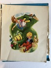 Vintage Mother Goose Nursery Prints - Near Complete Set Of Prints Made Usa