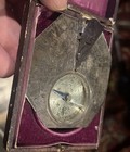 Delure Paris 1700 Silver Butterfield Scientific Sundial And Travel Compass