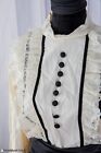Gibson Girl Costume Large 14-16 Black Victorian Western Theater Historical