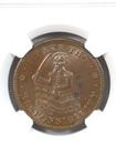 1837 Ht-70 I Take The Responsibility Hard Times Token Ngc Ms64 Bn  brown 