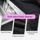 Folding Mattress Storage Bag  40 Inch Heavy Duty Carrying Bag For 4-6 Inch Tw   
