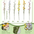 16pcs Artificial Wildflowers With Stems Bulk Silk Spring Flowers Floral Picks   