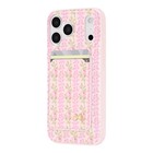 Loveshackfancy     Case-mate Blooming Heirloom Magnetic Cardholder Strawberry