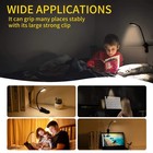 7 Led Book Light - Usb Rechargeable  3-level Adjustable Clip-on Reading Lamp