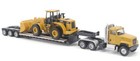 Cat Ct681 Day Cab Tractor   950g Loader  1 87 By Diecast Masters 84418