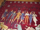 Wonderful  girls At War  Reversable Lowe Paper Dolls  1943  My Extras
