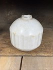 Vintage The S Co Glass Lightning Rod Ball Globe Weathervane White
