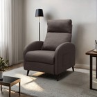Flexispot Recliner Chair For Adults Fabric Small Reclining Chair W Side Pockets