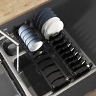 New Kitchen Plate Bowl Pot Dish Organizer Holder Drying Plastic Storage Rack Kit