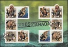Canada Stamps Booklet Of 10  Dinos Of Canada   2828a  Bk618 Mnh