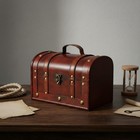 Wooden Treasure Chest Lockable Vintage Wooden Treasure Chest Portable