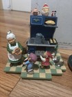Hallmark Keepsake 1995 Christmas Eve Bake-off Mrs Claus Cupboard 1994 Signed