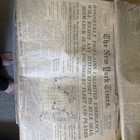 Vintage 2 New York Times City Edition 1940 And 1941 Wwii Era Newspaper