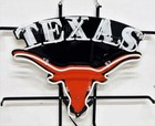 Texas Longhorns Mascot Neon Light Sign Lamp 19x15 Beer Bar Pub Glass Wall Decor