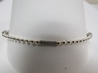 Designer Lagos Sterling Silver Caviar Icon Ball Chain Bracelet