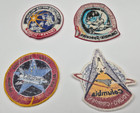 Vintage Lot Of 4 Nasa Space Columbia Spacelab-1 Embroidered Mission Patches