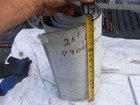 20  X 15 1 2  Black Rubber Lined Conveyor Replacement Belt 
