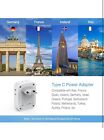 Tessan Travel Plug Adapter Usb C international Plug Adapter W 4 Ac Outlets   3 U