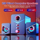 Usb Wired   Wireless Bluetooth Speakers Pc Laptop Home Theater System Subwoofer