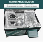 Outdoor Heated Cat House Elevated Shelter W  Gray Heating Pad 27  Gray