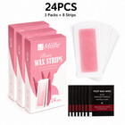 Professional Hair Removal Wax Strips Unisex  Facial Legs Underarm Hair Removal