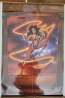 Vintage Comics Poster   Wonder Woman 1995 Centennial Edition 22x34  Laminated  