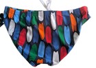 Speedo Ecoflex Surfboards Swim Brief Size 30