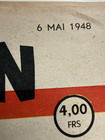 Herg   Journal Tintin 6 Mai 1948 Jo Zette Popol   Virginie Stratonef H 22 Rare