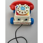 Vintage Fisher Price Chatter Telephone 1961 Push Pull Toy Ages 12 Months 