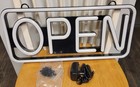 Led Open Light Sign For Business  Bright Retro Neon Animated Scroll Color Combo