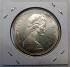 1967 Canada Centennial Silver Dollar     Iconic Flying Goose Design 