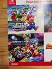 Super Mario Bros Wonder Nintendo Switch Store Display Promo Poster Sign Rare