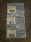  3  That s Cd 50 Minute Xiphoid Format Blank Audio Cassette  Tapes Sealed Nos