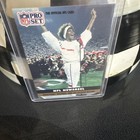 Rookie 1991 Whitney Houston Super Bowl Xxv Giants Bills Football Rc Card Norwood