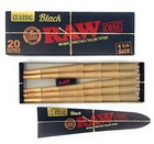     Black Classic Raw Cone 1 1 4 Size 12 Packs      Full Box      20 Cones Per Pack     