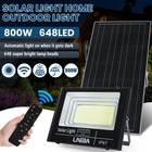 9900000lm 3000w Solar Street Light Security Flood Lamp Dusk To Dawn Outdoor Wall