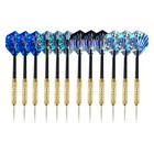 12pcs Steel Tip Darts Set Barrel Professional Competition Premium Dart Flight