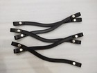 Set Of 6 Leather Bridle Snap Browband  6  8   10 Mm  In All Sizes   Shapes 
