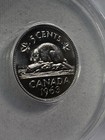 1963 Canada 5 Cents Proof Like Graded Ms 67 By Anacs