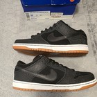 Nike Dunk Low Premium Sb Qs Black Skateboarding Shoes  Us 10 Medium