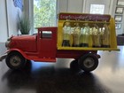Vintage 1930 s Metalcraft Coca Cola Coke Delivery Truck Working Lights Version