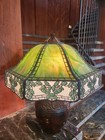 Large Handel Ginko Table Lamp  Mission arts And Crafts