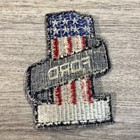 Vintage Ford  1 Automobile Car Company Logo Embroidered Sew-on Patch 1970   s