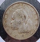 Liberia Silver Coin 1960 km16 Liberian 25 Cents  900 Vintage Foreign Currency