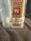 Set Of Lillian Vernon Brand  saltine   Ritz Keepers  Meant For Storing Crackers